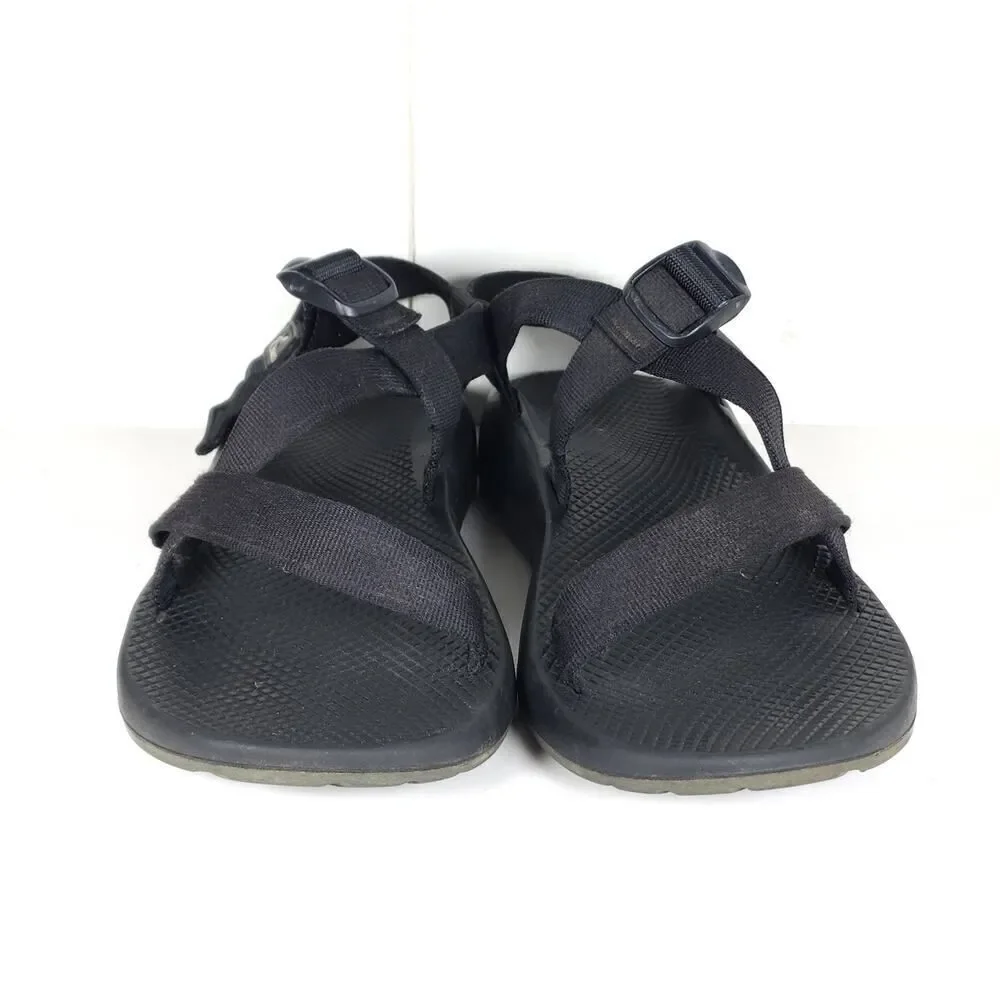 Chaco Men's Z Cloud Size US11 Black Strappy Outdoor Sport Sandals Shoes